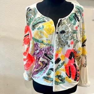 Sequin Cardigan